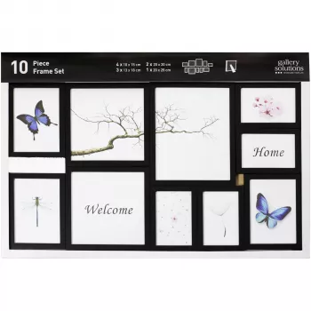 NIELSEN DESIGN Nielsen Set 10 cornici nero resina Mobile Rack 8999176