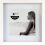 NIELSEN DESIGN Nielsen Aura White 20x20 cornice in legno con passe-partout 1115001