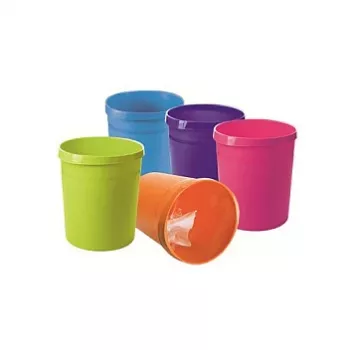 HAN GRIP 18L Cestino rotondo, polipropilene, viola, 312mm x 312mm