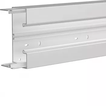 Hager BRH6517019016 Sotto-canale da parapetto con chiusura a scatto frontale 65x170mm 2m bianco puro