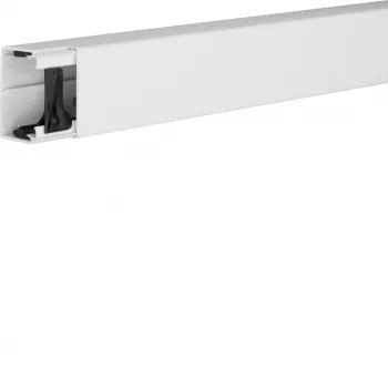 Hager Canale portacavi LFH4006009016 senza alogeni 40x60mm bianco traffico 2m