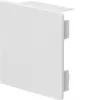 HAGER Terminale LF6006069016 60x57mm bianco traffico (RAL 9016) per canale portacavi Tehalit LF