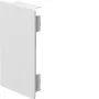 HAGER Terminale LF6011069016 60x110mm bianco traffico (RAL 9016) per canale portacavi Tehalit LF