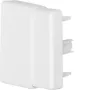 Hager LFF6006069016 Terminale regolabile bianco traffico (RAL 9016) per canale portacavi 60x60mm