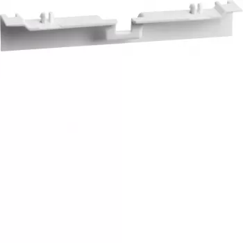HAGER Placca porta-apparecchi SL20055A9016 20x55mm bianco traffico (SL20055A9016)