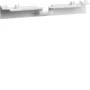HAGER Placca porta-apparecchi SL20055A9016 20x55mm bianco traffico (SL20055A9016)