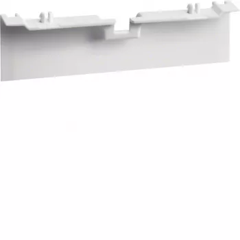 Hager Piastra di copertura per porta-apparecchi SL20080A9016 bianco traffico