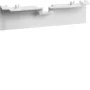 Hager Piastra di copertura per porta-apparecchi SL20080A9016 bianco traffico