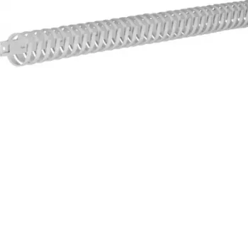Hager L2232 canalina flessibile per cablaggio grigio chiaro 30 mm x 4,5 mm x 500 mm autoadesiva senza alogeni