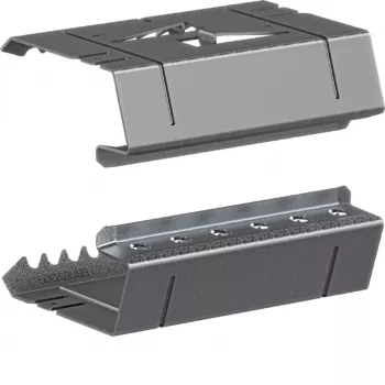 Hager BRS651309 coppia di giunti, elettrici/meccanici, lamiera d'acciaio 65x130 mm