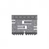 Hager BRS651309 Coppia di giunzione, elettrica/meccanica, lamiera d'acciaio 65x130 mm