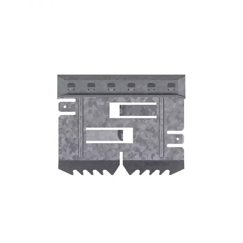 Hager BRS651309 Coppia di giunzione, elettrica/meccanica, lamiera d'acciaio 65x130 mm