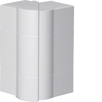 Hager BR651703H9016 angolo esterno regolabile per canale portacavi BR/A/S 68x170 mm bianco RAL 9016