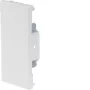 HAGER BRS6513069016 pezzo terminale lamiera di copertura in acciaio 68x130 mm OT80 mm