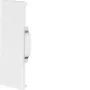 HAGER pezzo terminale di copertura BRS6517069016 lamiera d'acciaio 68x170 mm OT80 mm