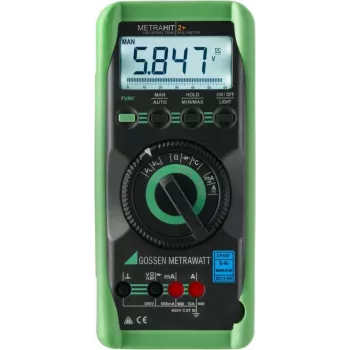 GMC Instruments METRAHIT 2+ multimetro digitale 6000 Digits True RMS CAT III 600V / CAT II 1000V