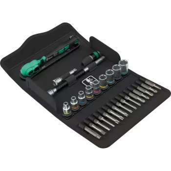 Set a cricchetto Wera 8100 SA 14 Zyklop Comfort con attacco 1/4