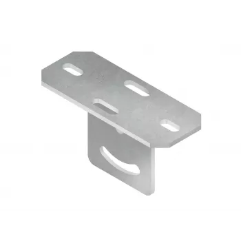 Niedax KUGV50 Piastra verticale a testa di vite zincata a caldo 50x50x50 mm
