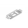 Niedax GRBP 6 F Piastra di fissaggio per canali portacavi, altezza 60 mm, acciaio, zincato sendzimir, 100x60x1,5 mm