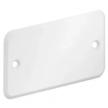Kaiser Elektro Coperchio a vite 1148-90 bianco (RAL 9010) polipropilene IP30
