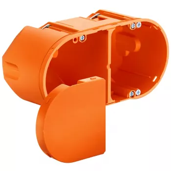 Kaiser Elektro 9062-94 scatola per elettronica ermetica per pareti cave, arancione, senza alogeni