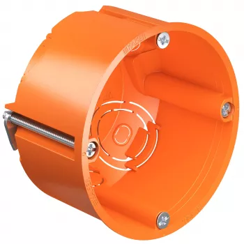 Kaiser Elektro 9063-02 scatola da incasso per pareti cave 68 x 49 mm arancione