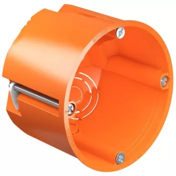 KAISER ELEKTRO 9064-02 scatola per apparecchi, arancione, IP30, VDE, 62 mm