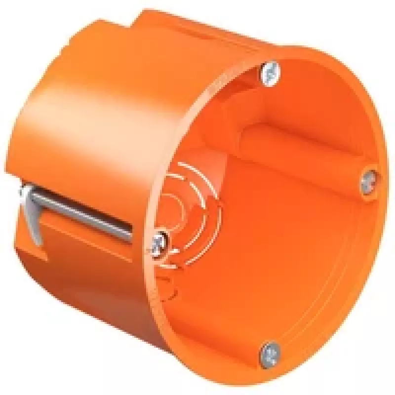 KAISER ELEKTRO 9064-02 scatola per apparecchi, arancione, IP30, VDE, 62 mm