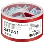 Kaiser Elektro 2472-91 cassetta assortimento viti per apparecchi, 100 pezzi per misura 3,2x15/25/40 mm