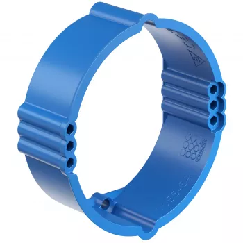 Kaiser anello di compensazione intonaco 24mm da incasso 3 torrette a vite UP1