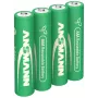 ANSMANN 4 batterie ricaricabili Type 1050 Micro AAA 1,2 V NiMH (1321-0025)