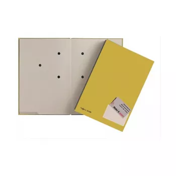 PAGNA Signature Folder A4 giallo 1 tasca portabiglietti da visita 240x310 mm