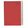 PAGNA organizer da scrivania 32 scomparti - A4 - cartoncino - rosso - verticale - 340 mm - 40 mm