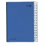 PAGNA classificatore da scrivania 32 scomparti - A4 - cartoncino - blu - verticale - 340 mm - 40 mm