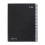 PAGNA Classic organizer da scrivania 44 scomparti - A4 - nero - verticale - 265 x 55 x 340 mm