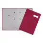 PAGNA Signature Folder 20 scomparti - A4 - cartoncino - rosso - bianco - verticale - 240 mm - 25 mm