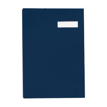 Pagna Classic raccoglitore con copertina a leva A4 80 mm blu rivestimento in tessuto