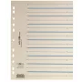 PAGNA Easy Rip separatori A4 100 fogli beige cartoncino forato 4 fori 160 g/m²