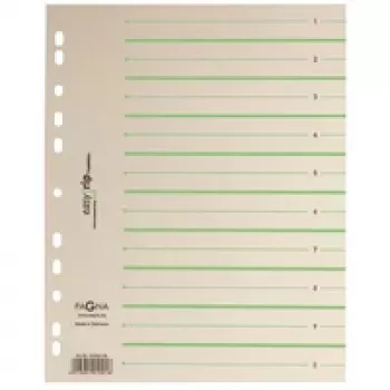 PAGNA 100 separatori Easy Rip A4 beige