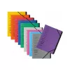 Pagna 40058-03 Cartella organizer A4, 7 scomparti, verde