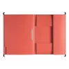 PAGNA 44105-01 Raccoglitore tradizionale - A4 - cartone - rosso - 3 alette - 245