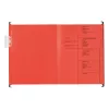 PAGNA 44105-01 Raccoglitore tradizionale - A4 - cartone - rosso - 3 alette - 245