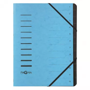 Pagna 40059-18 A4 blu cartella raccoglitore con elastico 245 mm 5 mm 320 mm