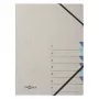 PAGNA Cartella documenti A4 blu/grigio cartone 3 tasche interne chiusura a incastro 240x320x4 mm 44307-02