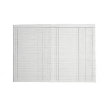 KOENIG & EBHARDT Libro a colonne A4 2 colonne 32 righe 80 fogli 160 pagine verde