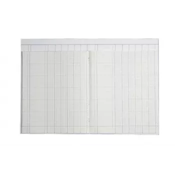 KOENIG & EBHARDT Libro a colonne A4 6 colonne 32 righe 80 pagine punto metallico rigatura verde