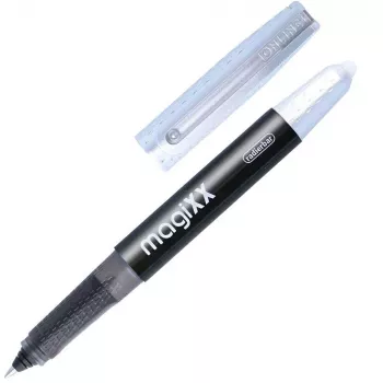 ONLINE MagiXX penna roller nero/argento 0,7 mm inchiostro blu 1 pezzo