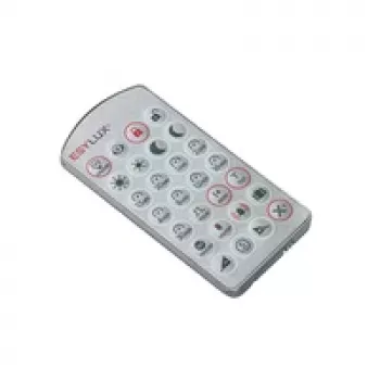 ESYLUX EM10016004 pulsante, argento