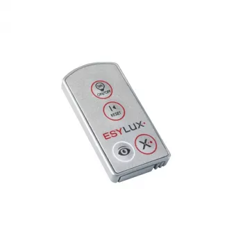 ESYLUX EM10016011 pulsante - argento - contatto momentaneo 1 via
