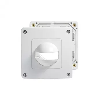 ESYLUX Copertura IP44 RAL 9010 bianco per rilevatori di movimento e presenza (EM10055157)
